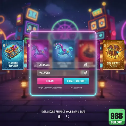 98b.com - acessar em rápido página de login